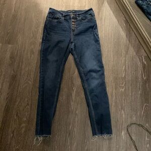 High rise jeans